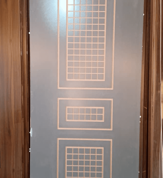 درب با روکش طبیعی ملچ