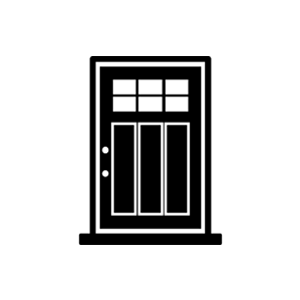 درب چوبی