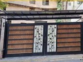ساخت درب چوبی باغ